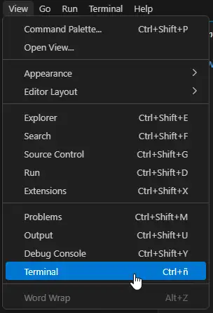 Ver la consola, luego de conectar de windows a linux